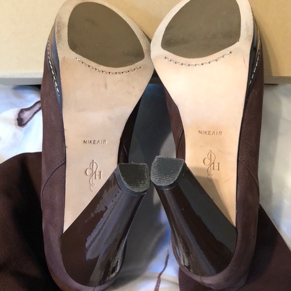 Cole Haan - Brown Nola Slouch High Boot - Picture 5 of 8